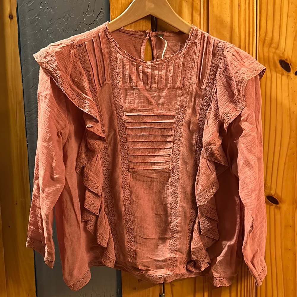 Free People Flutter Top